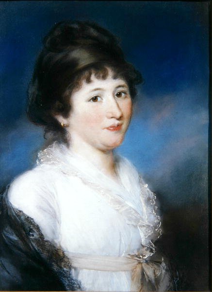 Susan Gines (rouva Barber) (pastelli) tekijältä John Russell