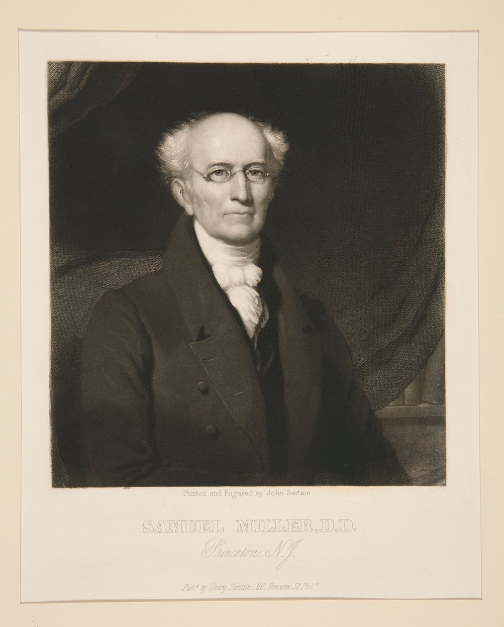 Samuel Miller, D.D. tekijältä John Sartain