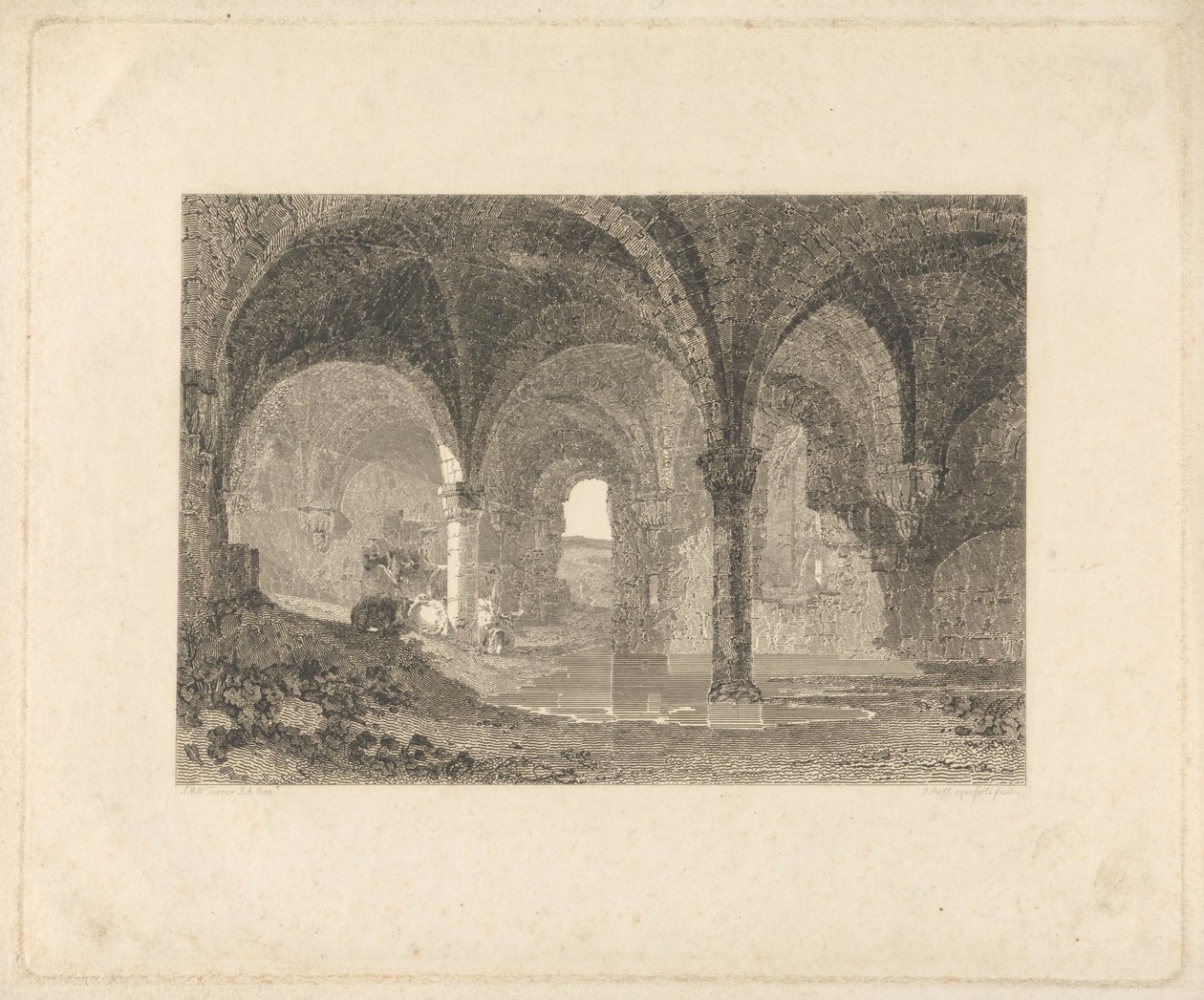 Cripta na Abadia de Kirkstall, Yorkshire finlandês tekijältä John Scott