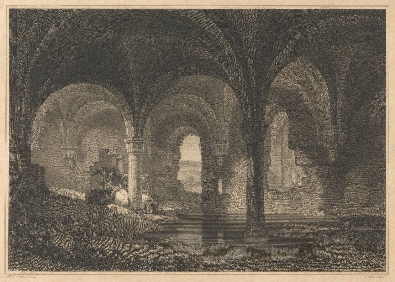 Krypta Kirkstall Abbeyssa, Yorkshiressa tekijältä John Scott