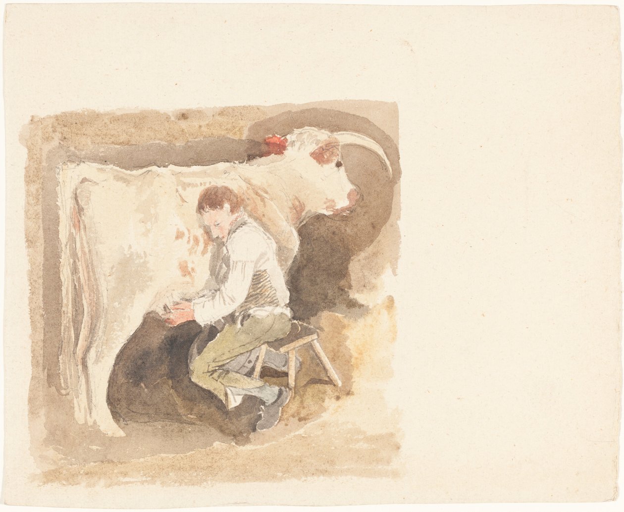 Poika Lypsylehmä tekijältä John Sell Cotman