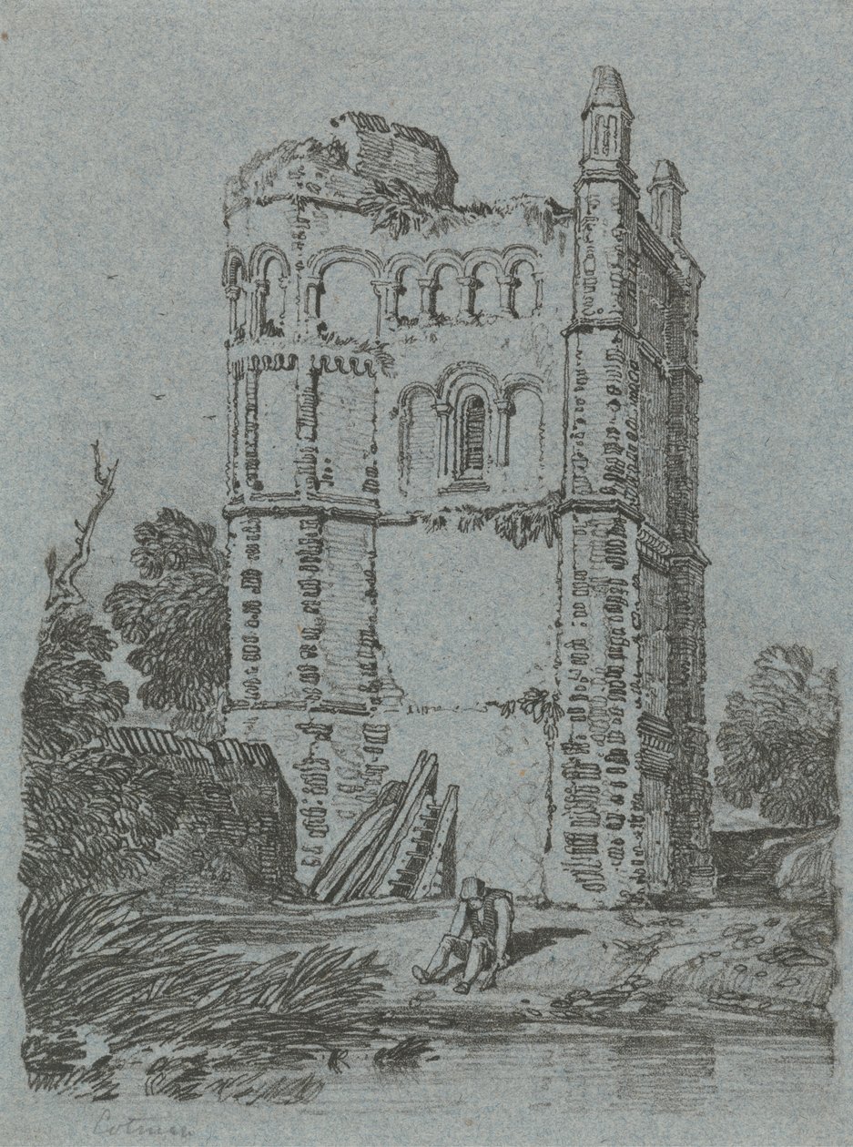 Brandsby Tower, Yorkshire tekijältä John Sell Cotman