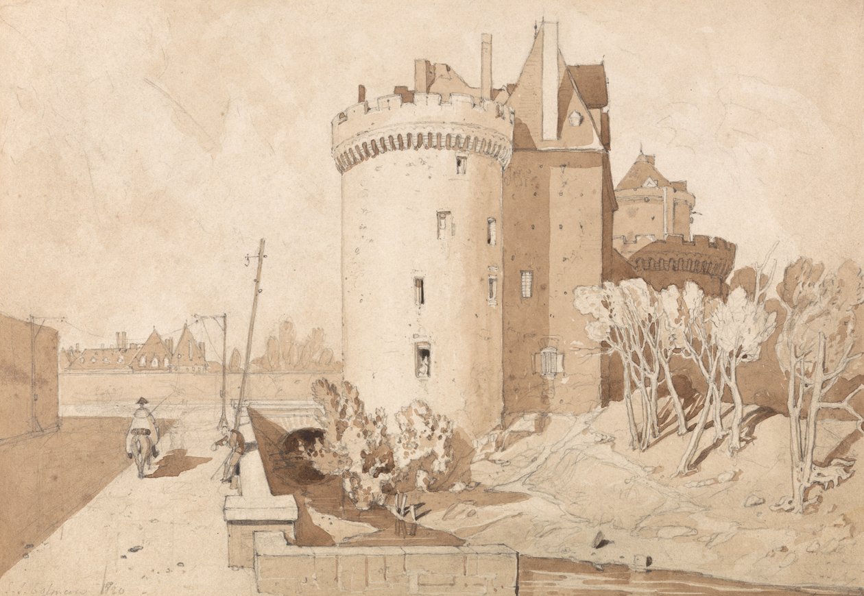 Alenconin linna tekijältä John Sell Cotman