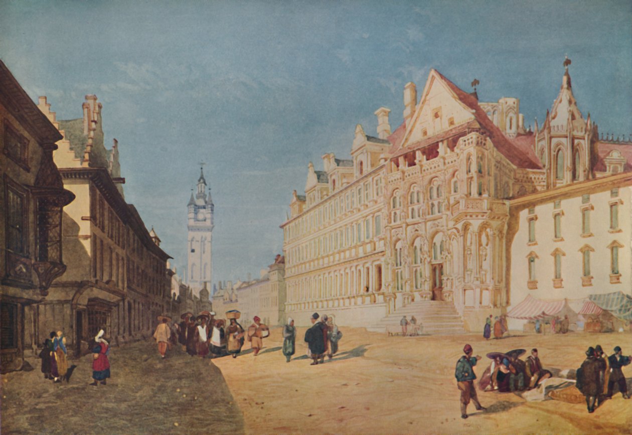 Kaupungintalo, Gent, 1923 tekijältä John Sell Cotman