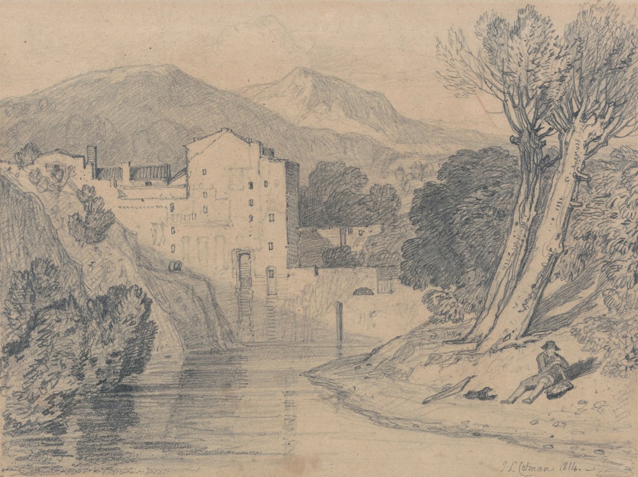 Lähellä Whitbyä, Yorkshire tekijältä John Sell Cotman