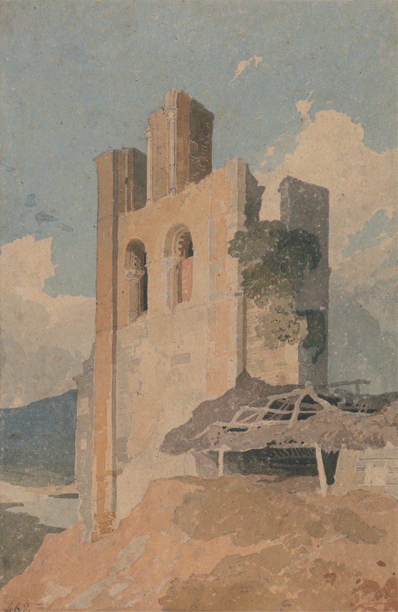 Sheriffi Hutton Castle, Yorkshire tekijältä John Sell Cotman