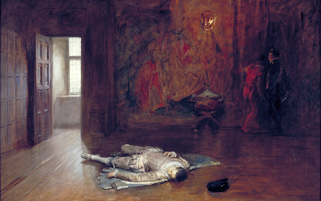 Hiljainen, 1908 tekijältä John Seymour Lucas