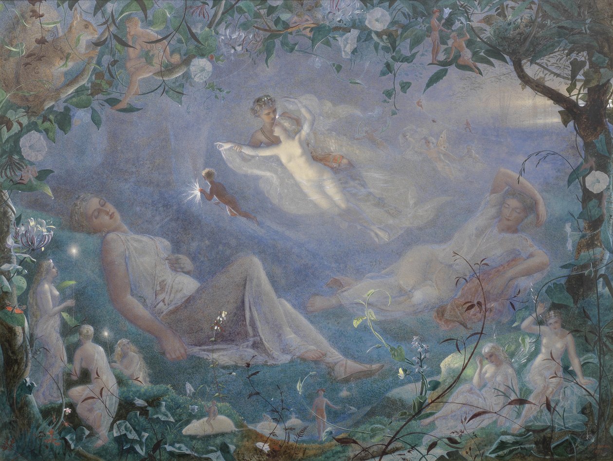 Kohtaus Kesäyön unesta, 1873. tekijältä John Simmons