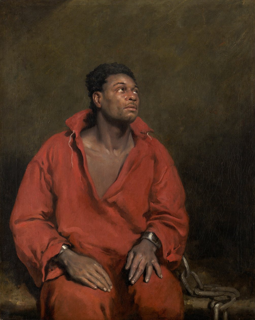 Vangittu orja, 1827. tekijältä John Simpson