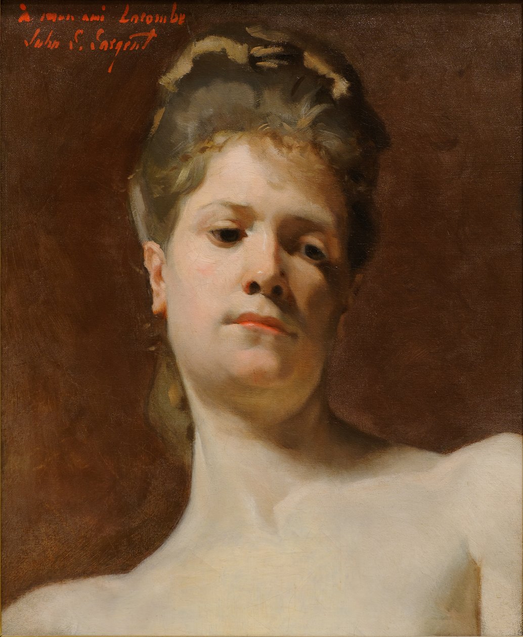 Blondimalli, noin 1877 (öljy kankaalle). tekijältä John Singer Sargent