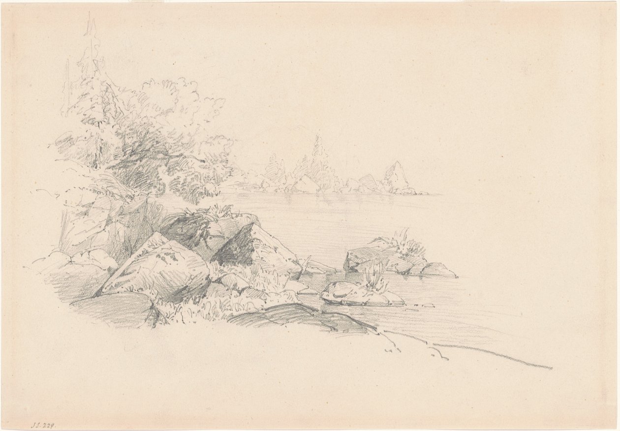 Lake Shore, 1868-1869. tekijältä John Singer Sargent