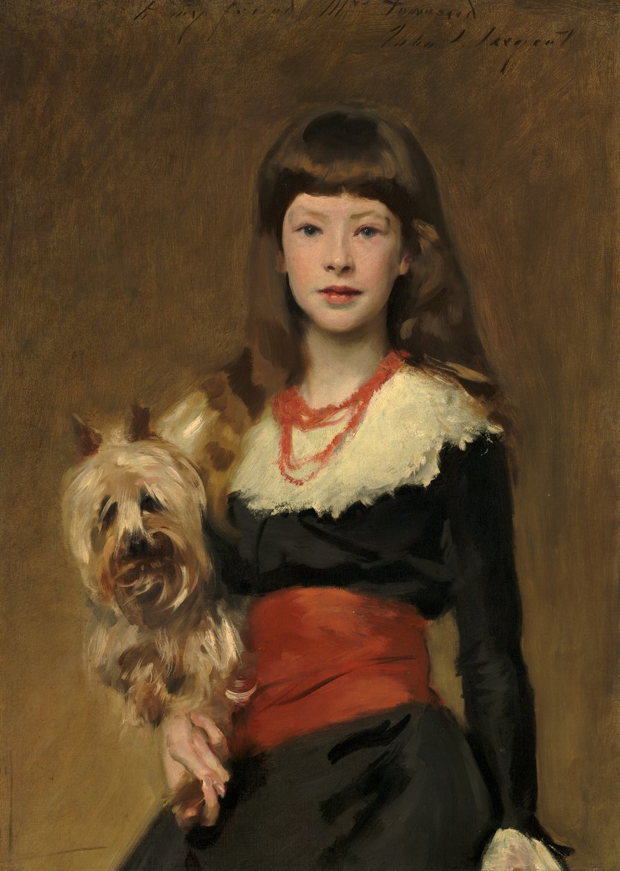 Neiti Beatrice Townsend, 1882. tekijältä John Singer Sargent