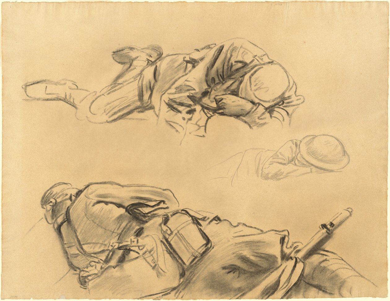 "Gassed" -tutkimukset tekijältä John Singer Sargent