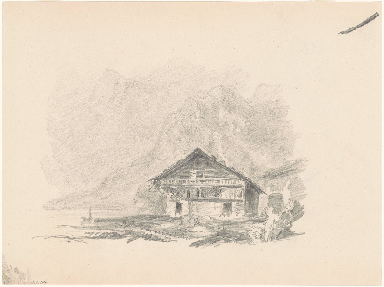Sveitsin chalet, 1869. tekijältä John Singer Sargent