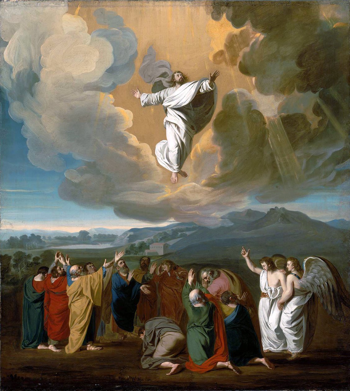 Ylösnousemus tekijältä John Singleton Copley