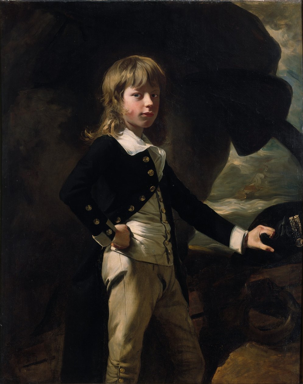 Aliupseeri Augustus Brine tekijältä John Singleton Copley