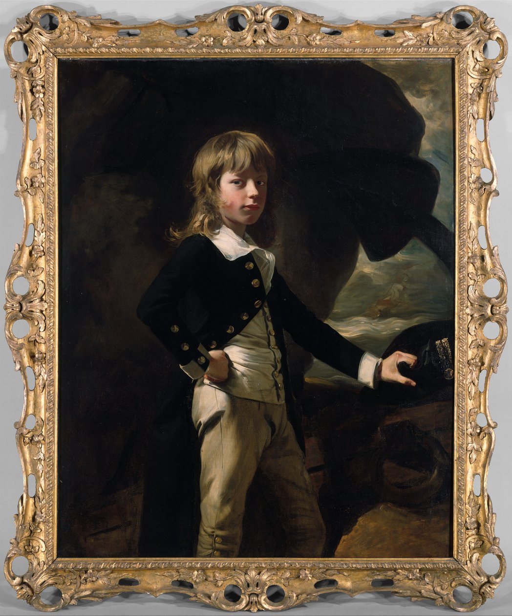 Midshipman Augustus Brine, 1782 tekijältä John Singleton Copley