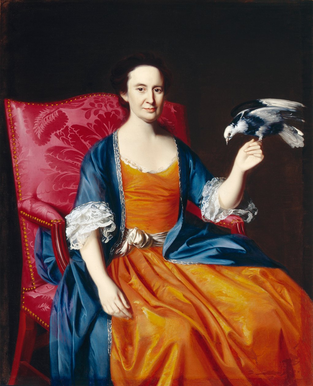 Rouva Benjamin Hallowell, 176667 tekijältä John Singleton Copley