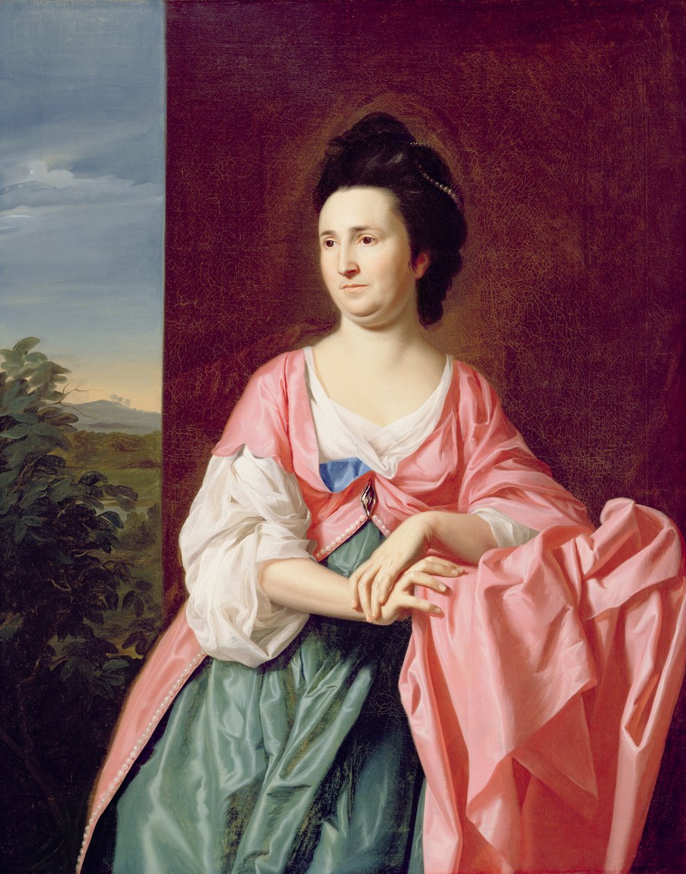 Rouva William Eppes (n. 1730/33-80) n. 1769 tekijältä John Singleton Copley