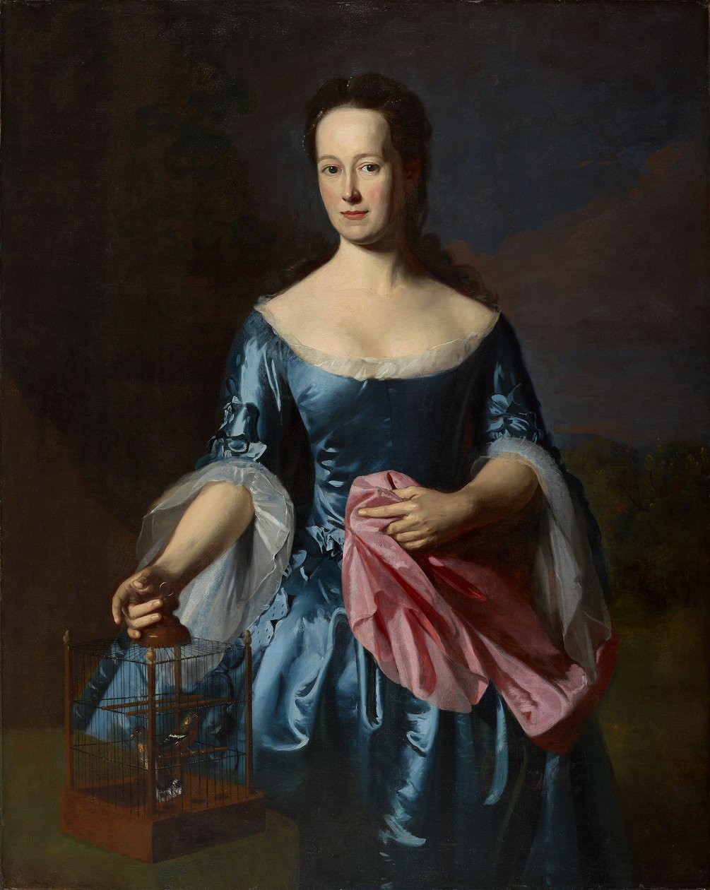 Ann Fairchild Bowlerin muotokuva tekijältä John Singleton Copley