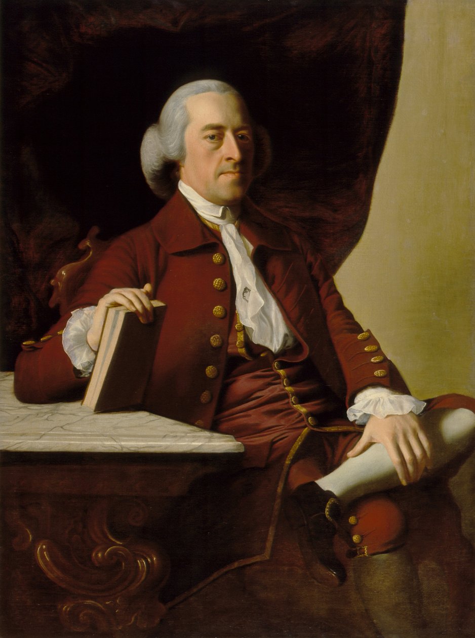 Joseph Scottin muotokuva, noin 1765 tekijältä John Singleton Copley