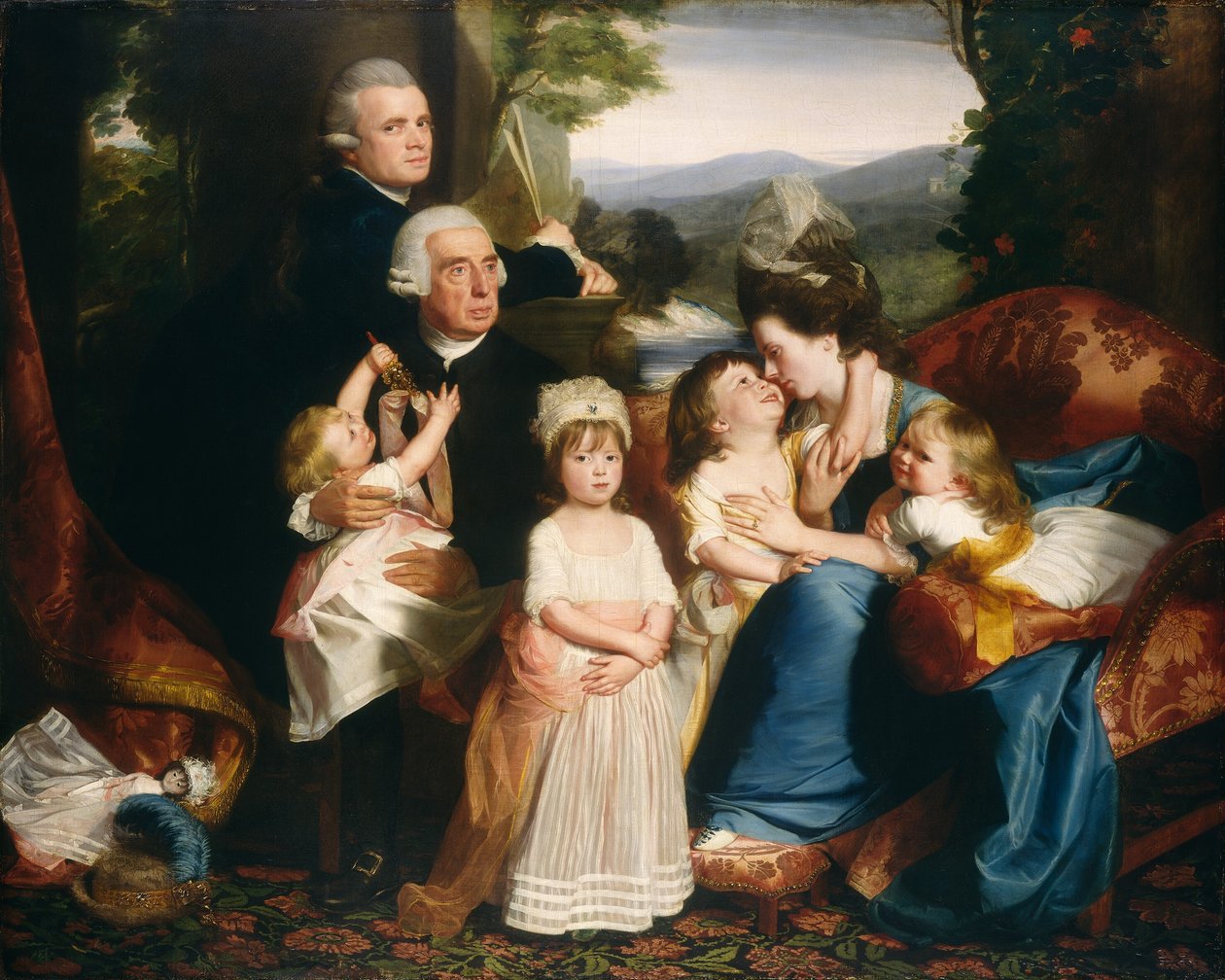 Copleyn perhe, 17761777. tekijältä John Singleton Copley