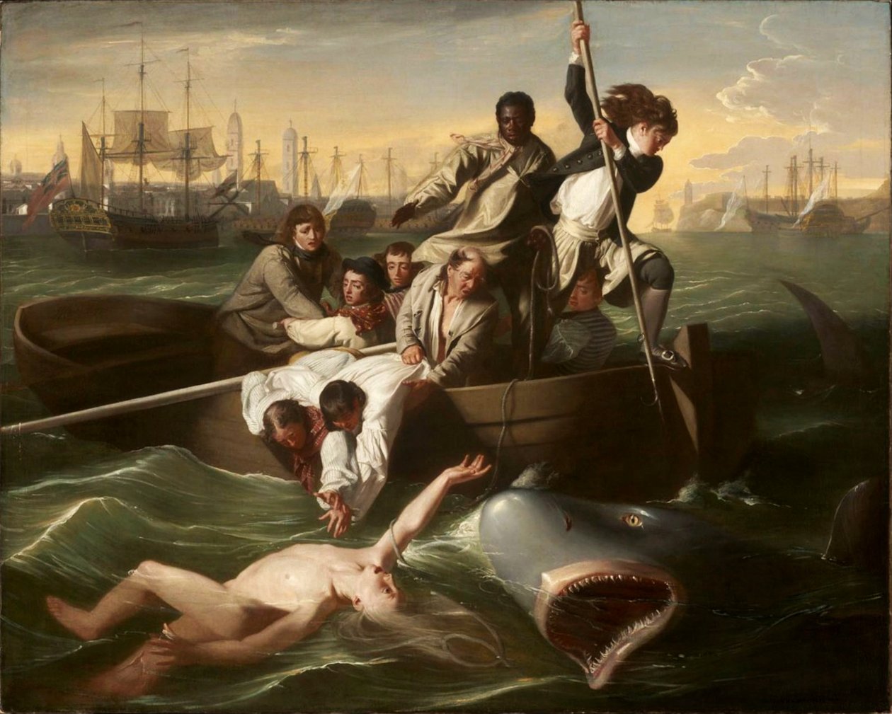 Watson ja hai tekijältä John Singleton Copley
