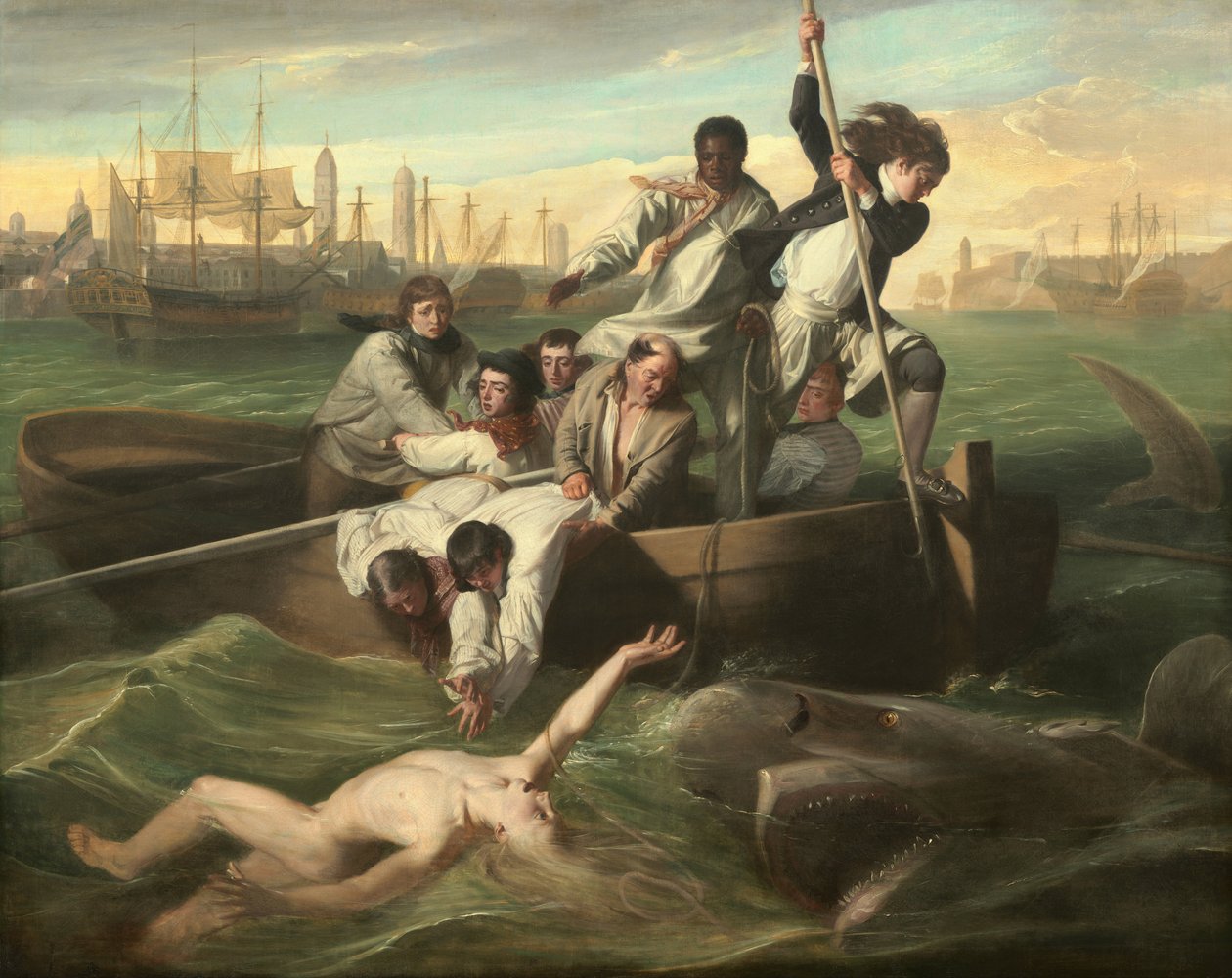 Watson ja hai tekijältä John Singleton Copley