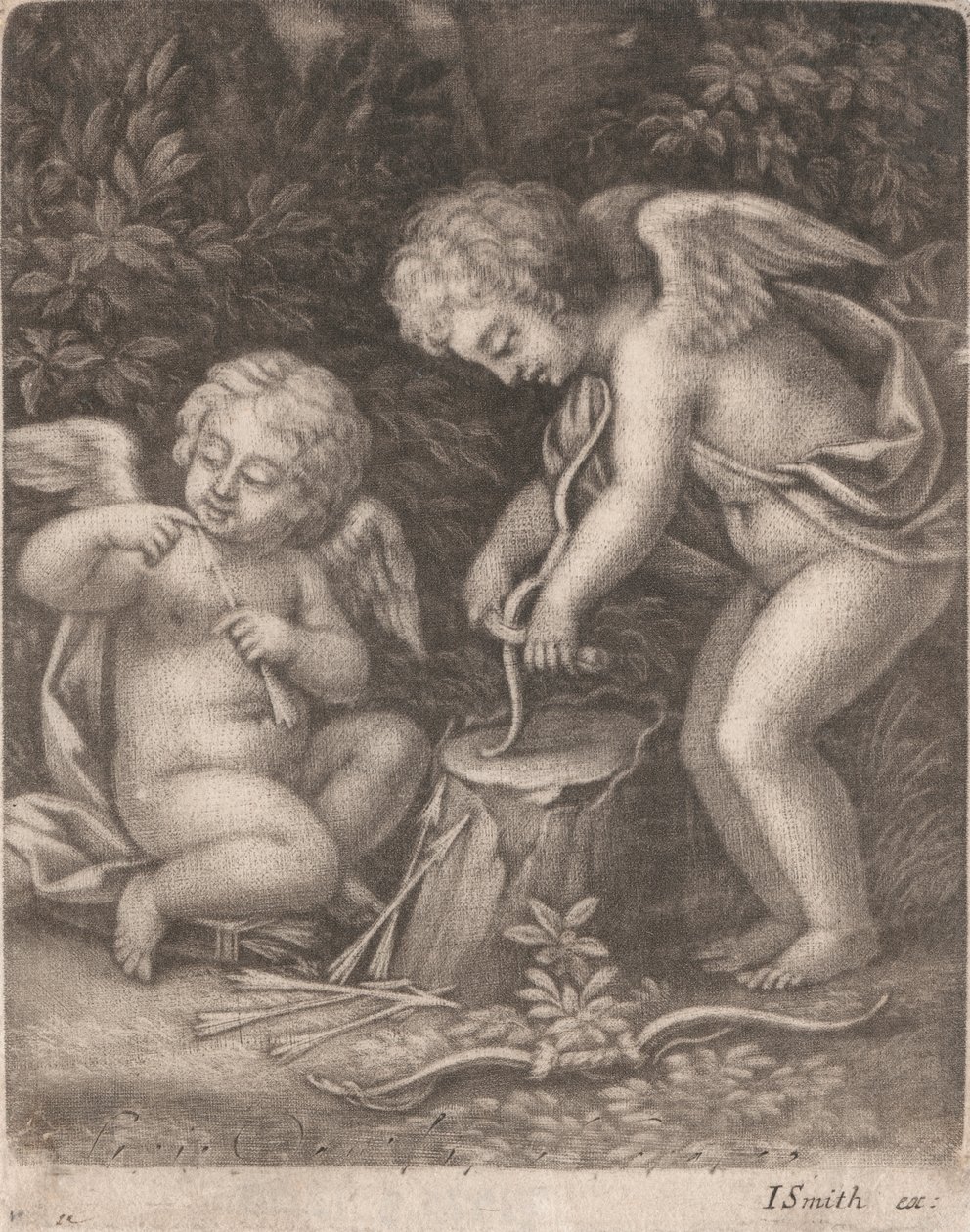 Cupids kokeilee jousia tekijältä John Smith