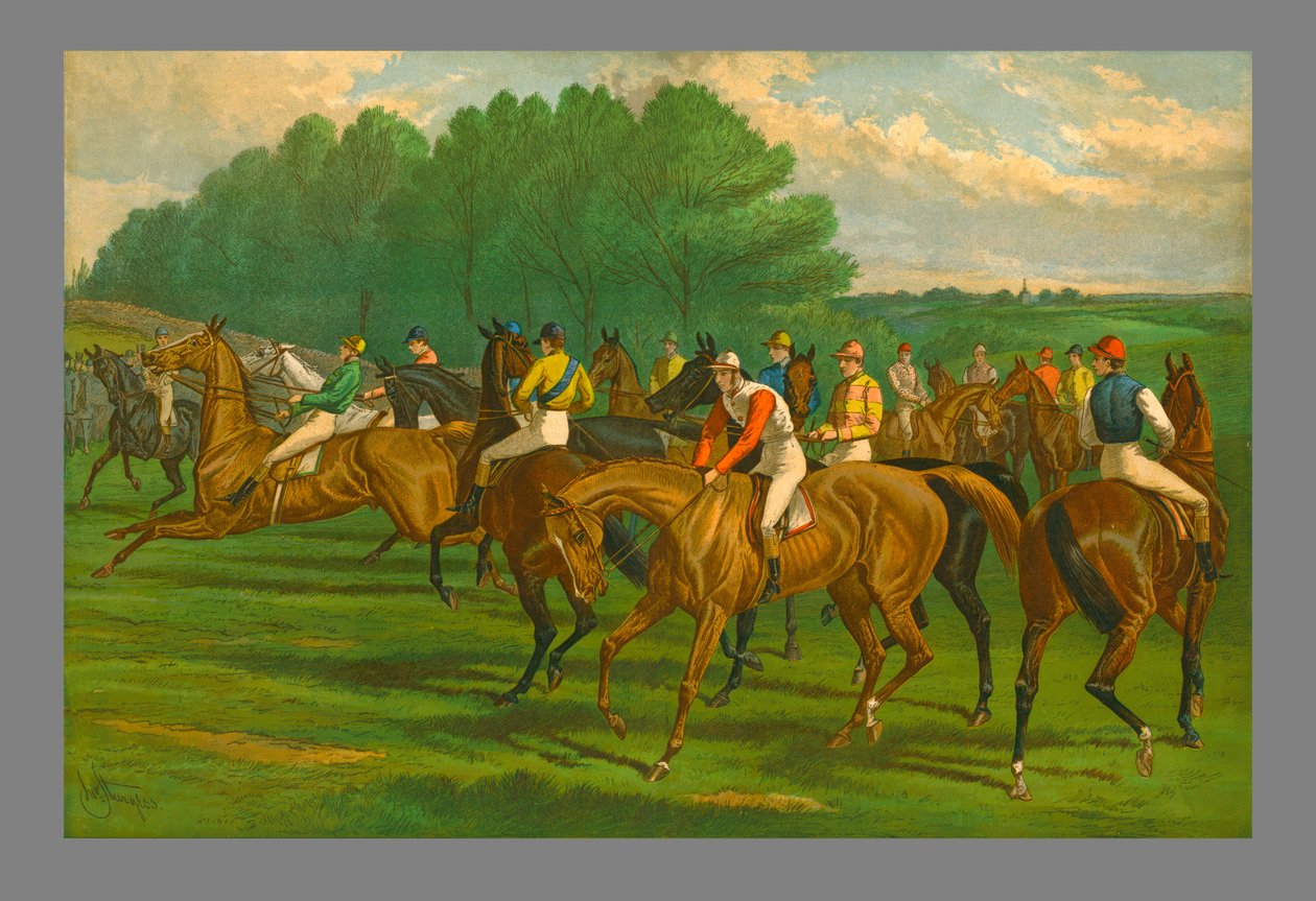 Väärä aloitus - Derby, 1883. tekijältä John Sturgess