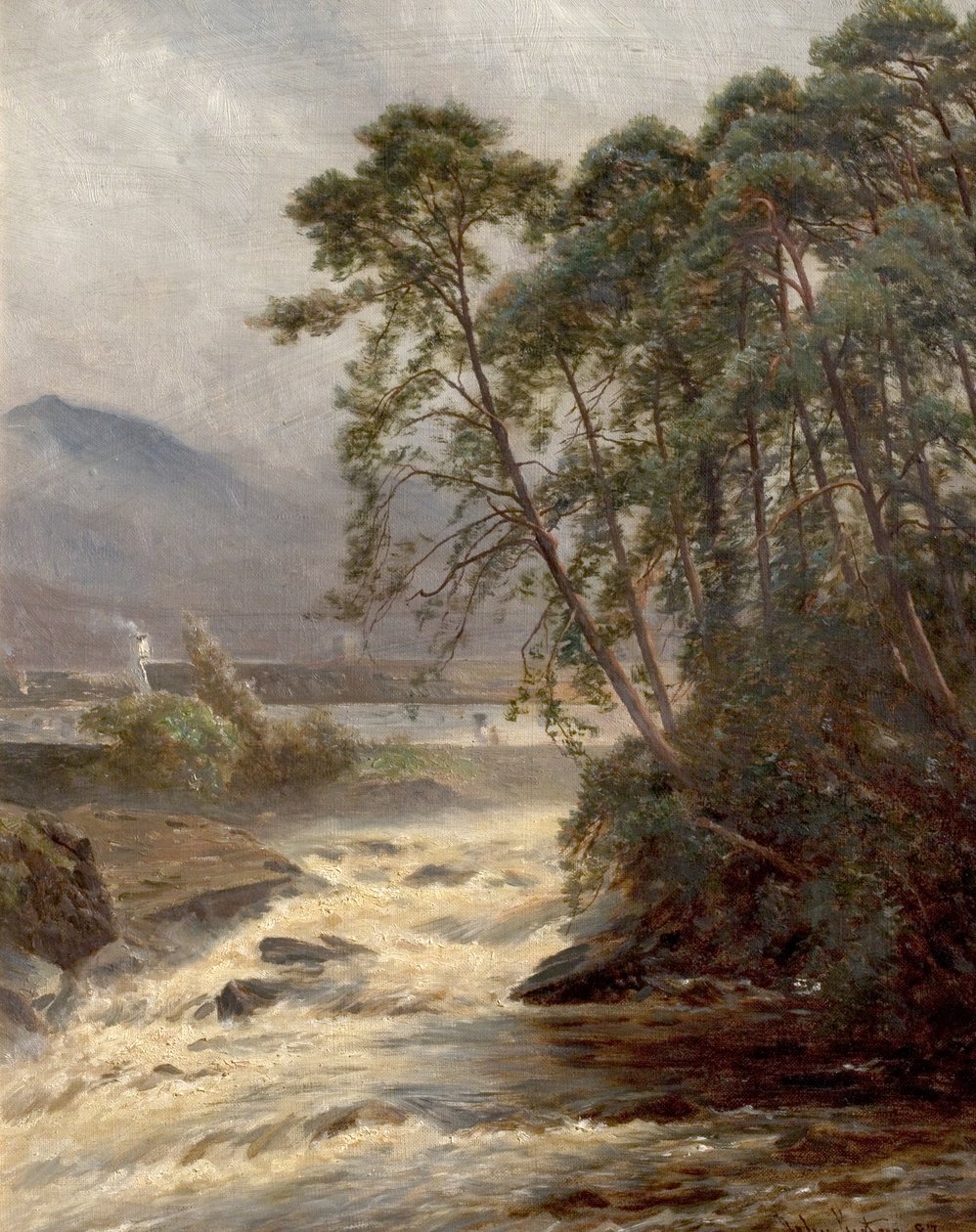Dockartilla, Killinissä, Perthshiressä, Skotlannissa, 1887 tekijältä John Surtees