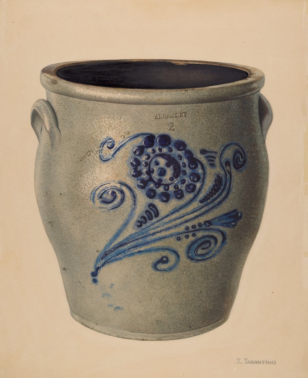 Two Gallon Crock, n. 1938. tekijältä John Tarantino