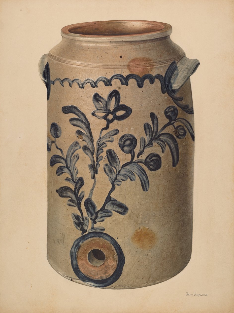 Vesijäähdytin, c. 1940. tekijältä John Tarantino