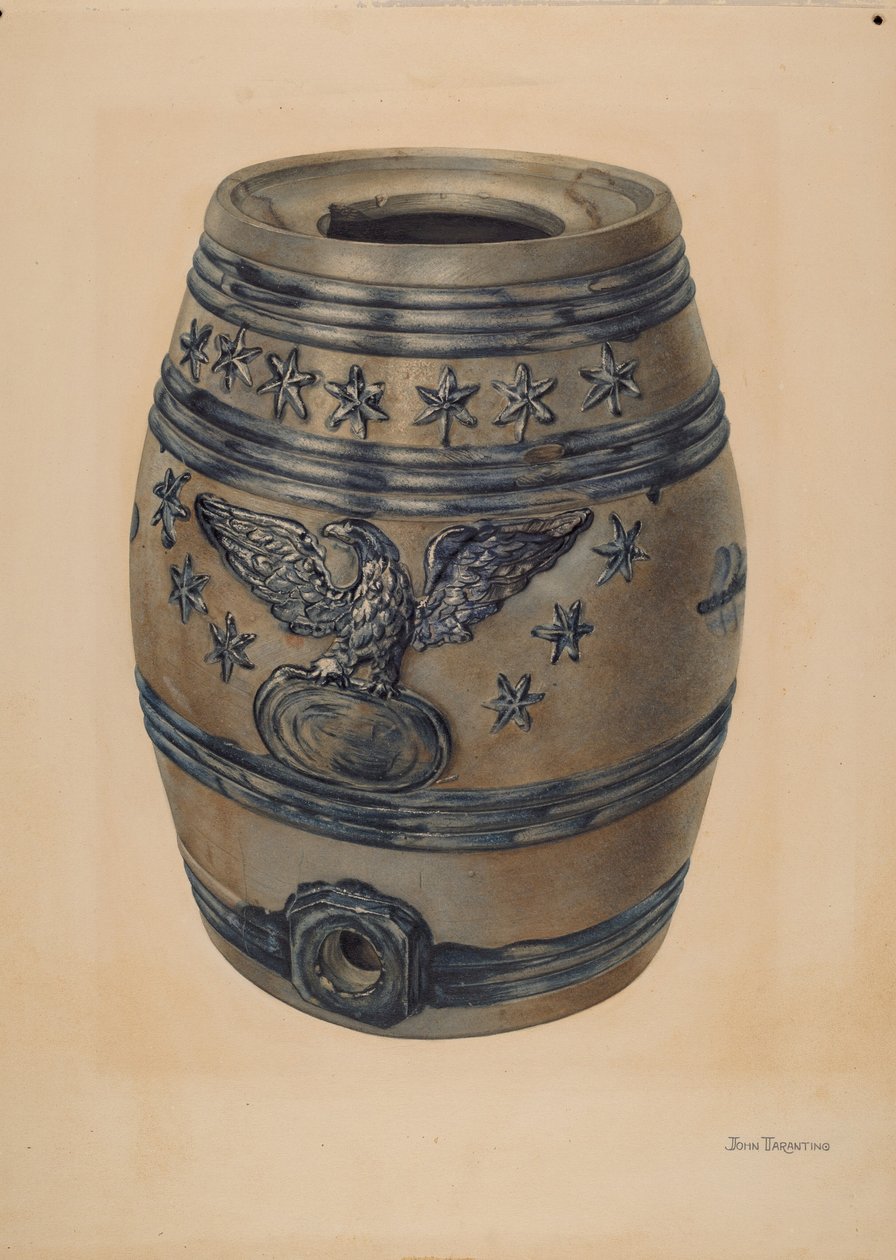 Viinitynnyri, c. 1939. tekijältä John Tarantino