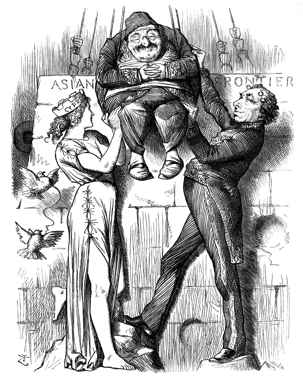 Humpty Dumpty, 1878. tekijältä John Tenniel