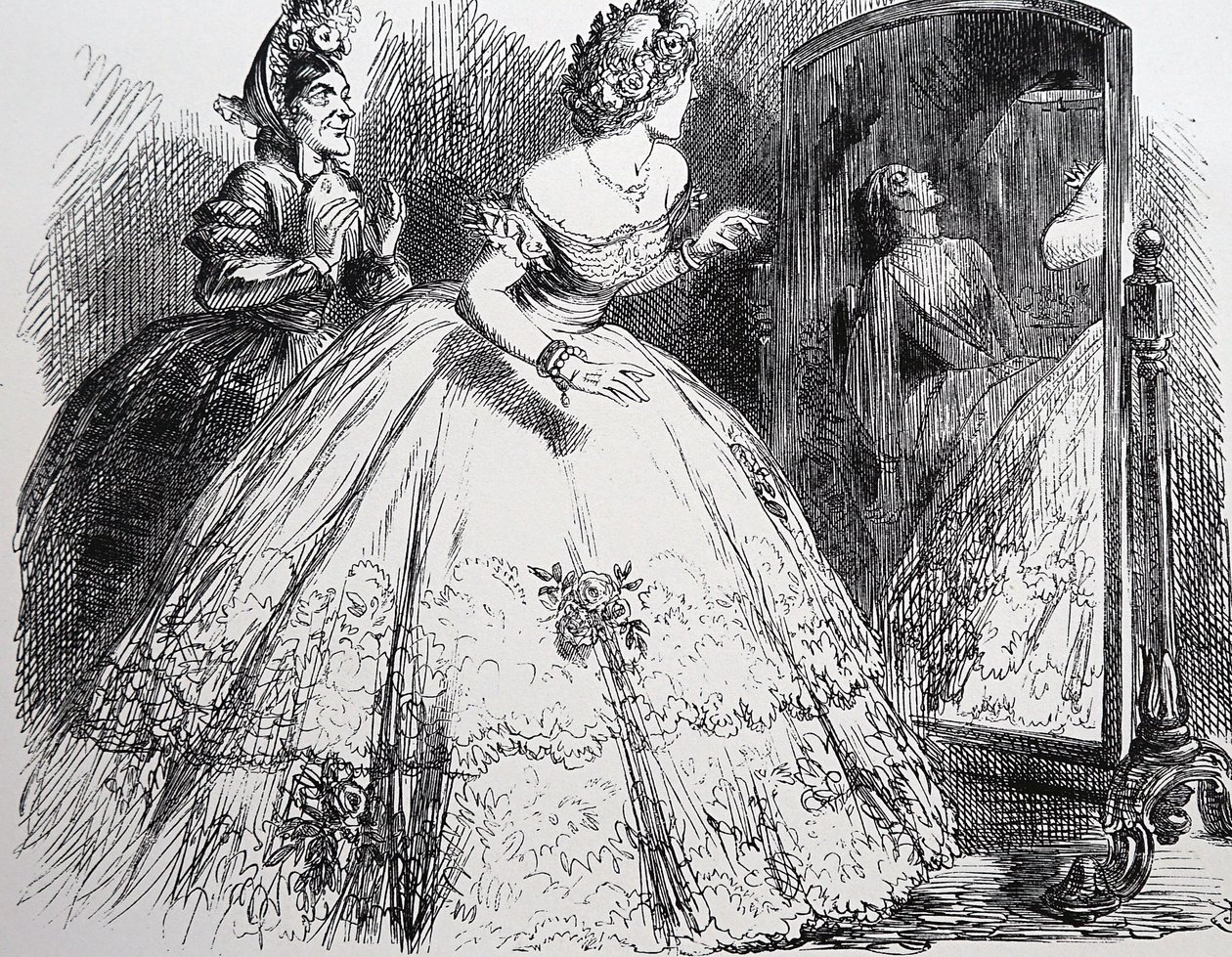 Kummoitettu nainen tekijältä John Tenniel