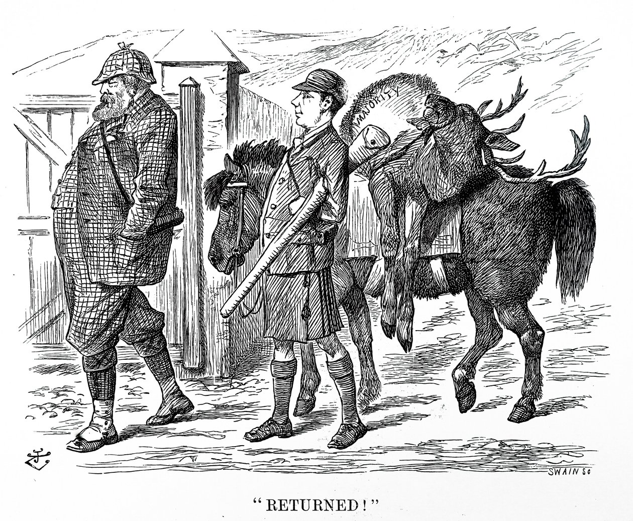 Khaki-vaalit tekijältä John Tenniel
