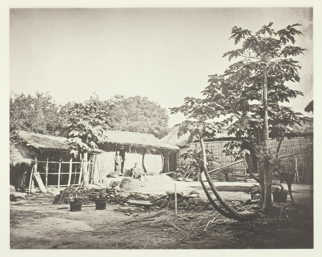 Pepohoan asunto, n. 1868. tekijältä John Thomson