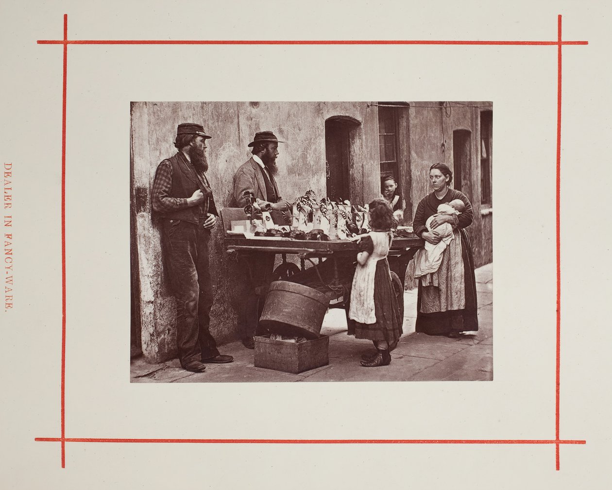 Jälleenmyyjä Fancy-Waressa, 1877. tekijältä John Thomson
