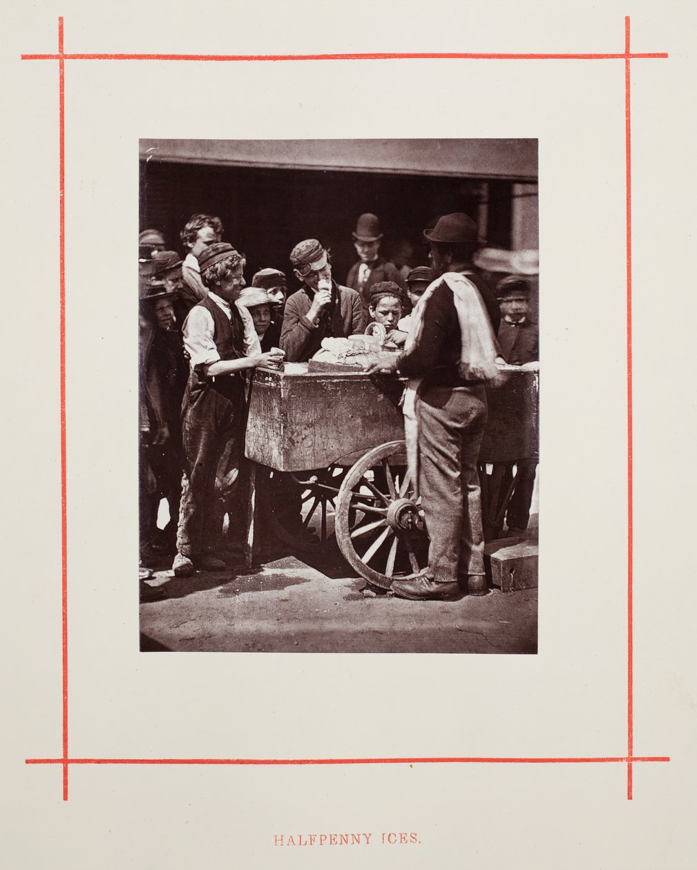 Halfpenny Ices, 1877. tekijältä John Thomson