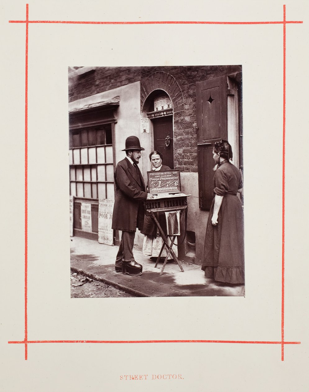 Street Doctors, 1877. tekijältä John Thomson