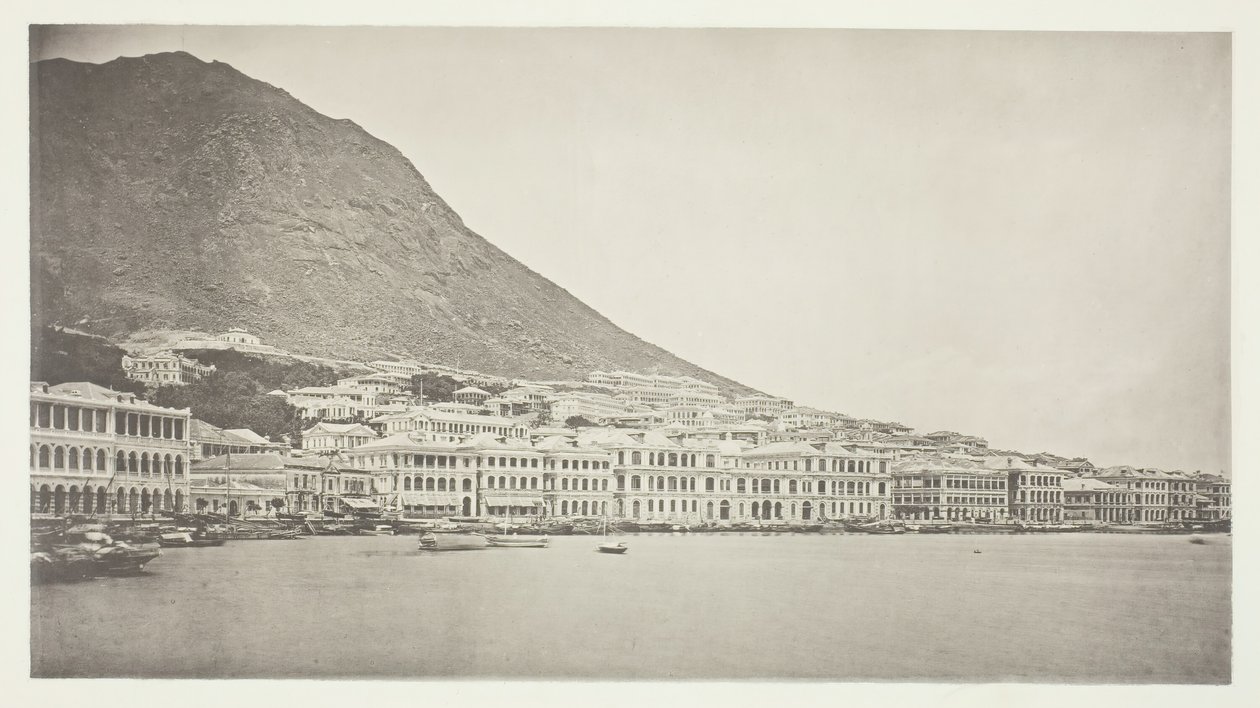 Praya, Hongkong, n. 1868. tekijältä John Thomson