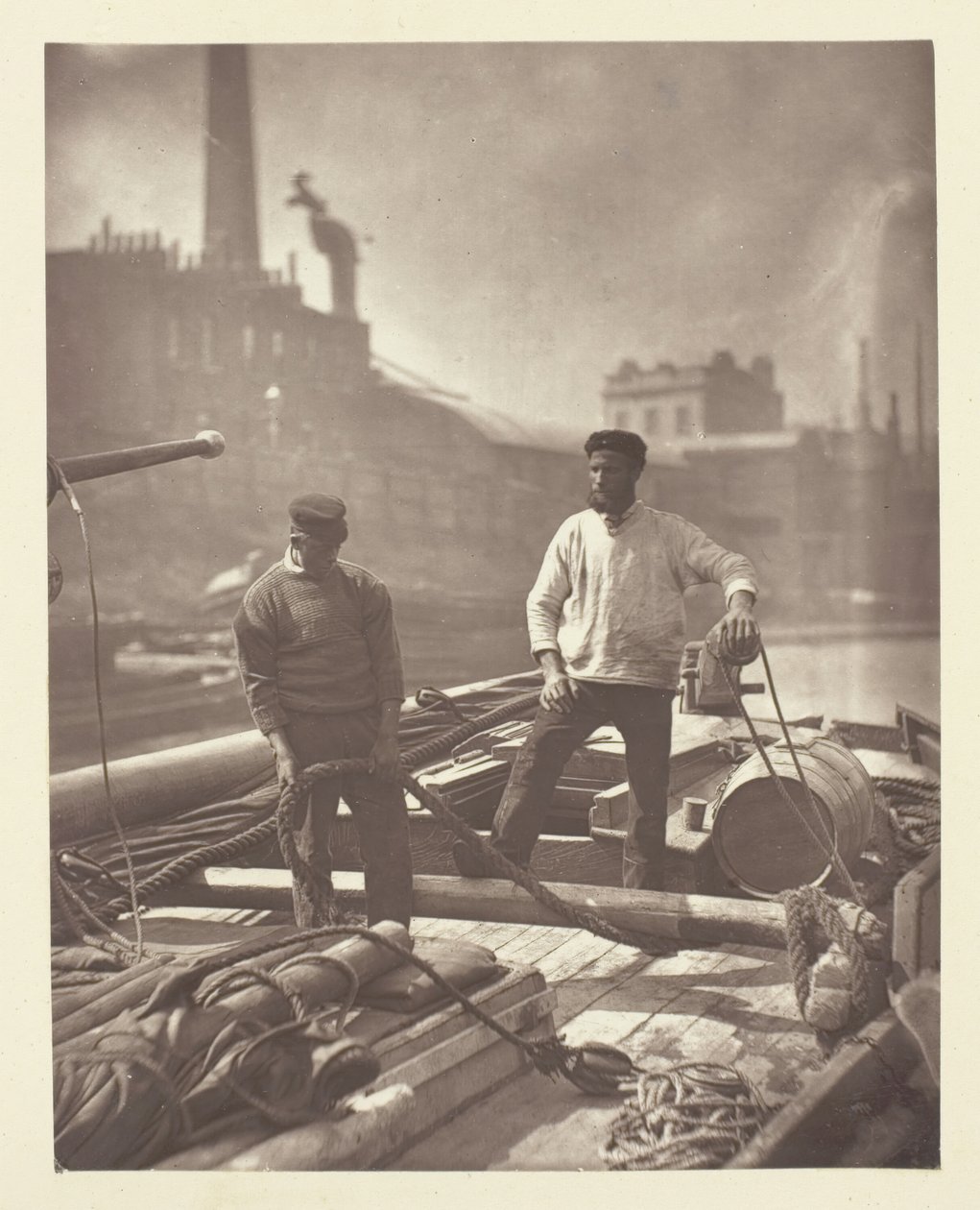 Työläiset hiljaisella moottoritiellä, 1881. tekijältä John Thomson