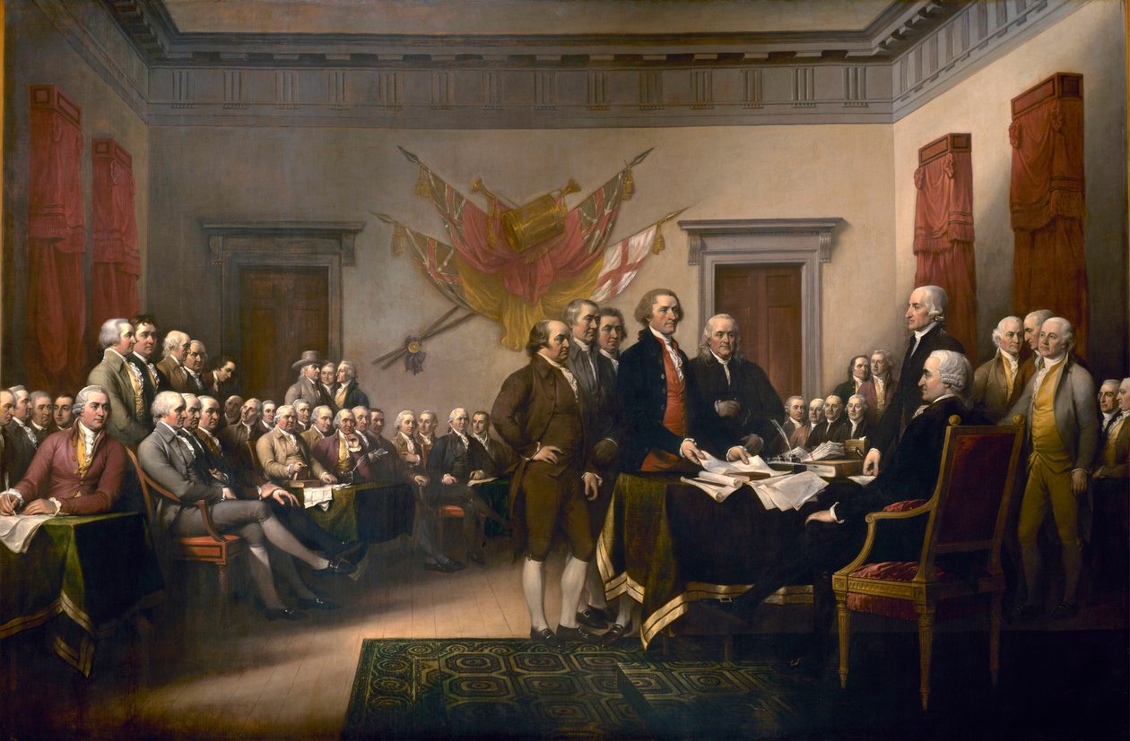 Itsenäisyysjulistus, 1819. tekijältä John Trumbull