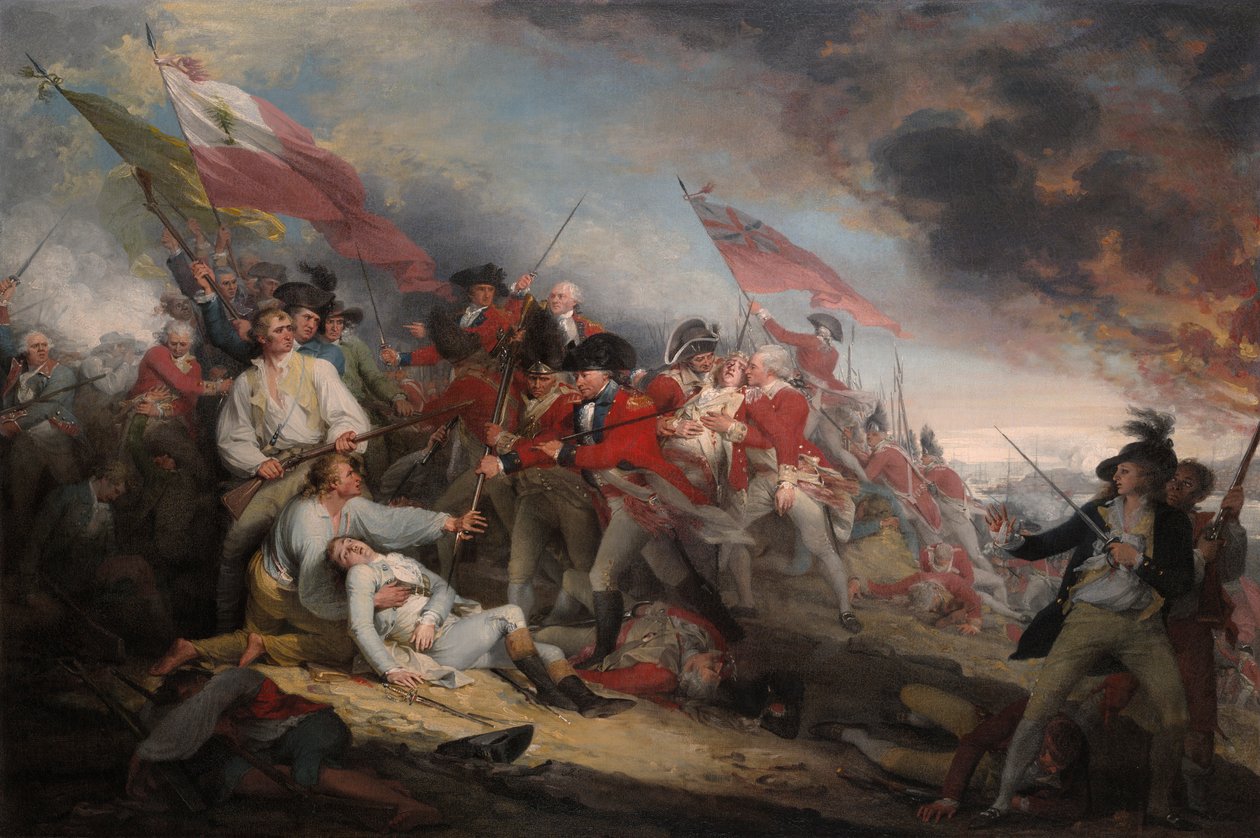 Bunkkerin taistelu tekijältä John Trumbull