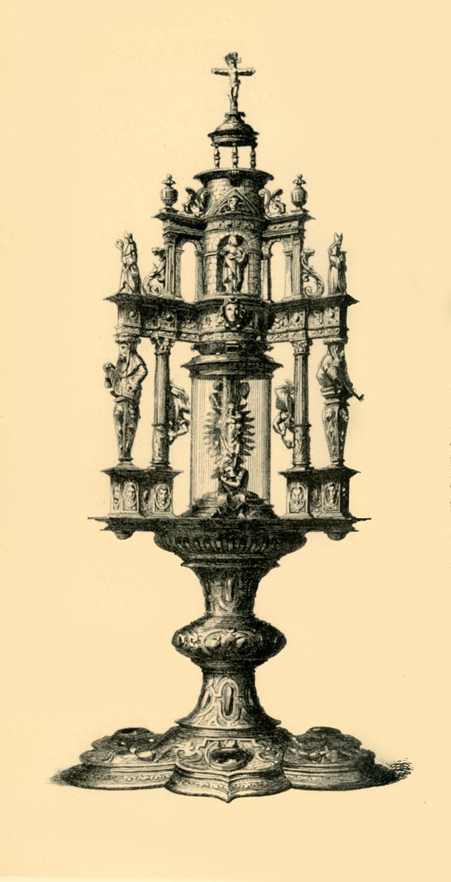 Monstrance, 1500-luvun loppu, 1881. tekijältä John Watkins