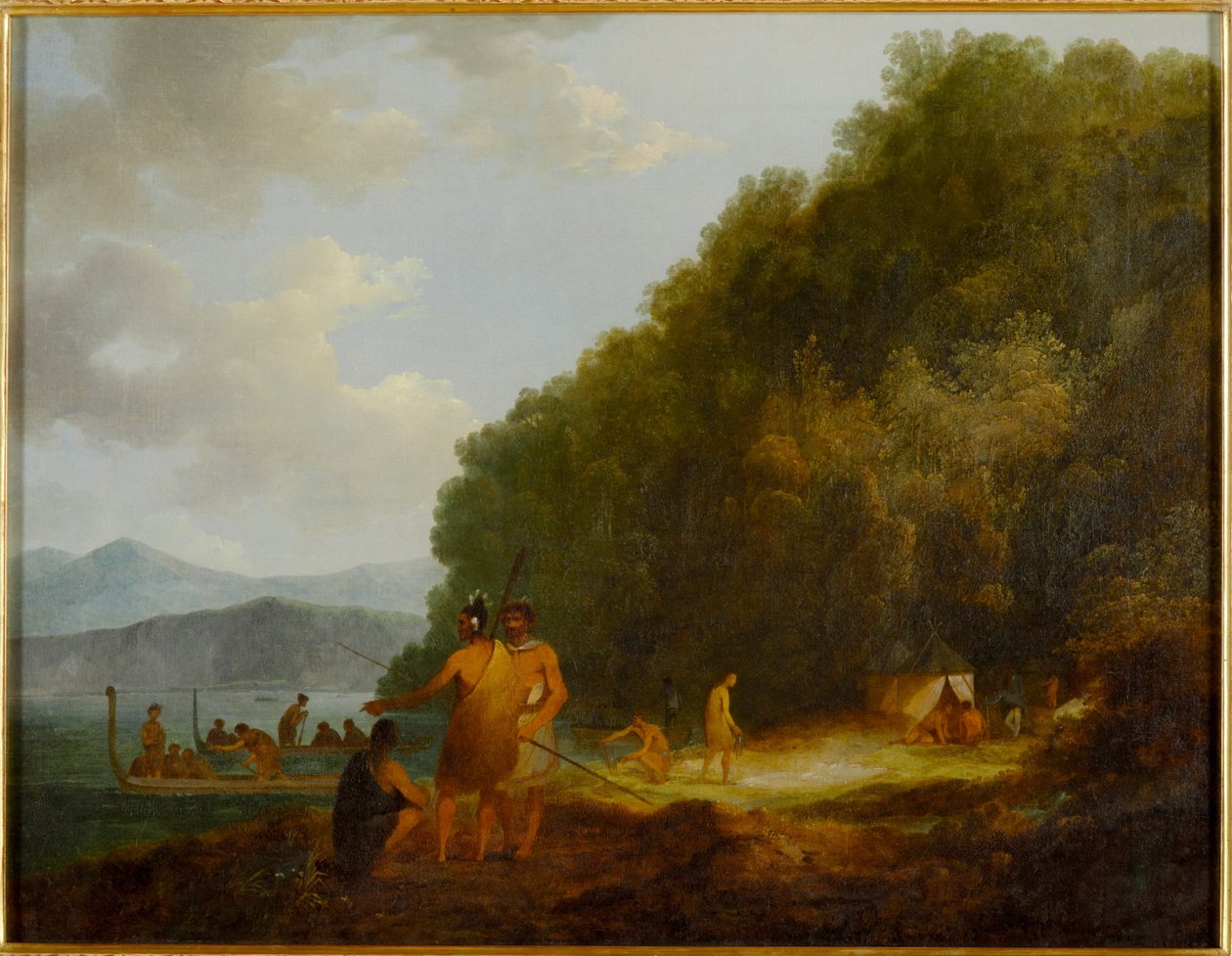 Ship Cove, Queen Charlotte Sound tekijältä John Webber