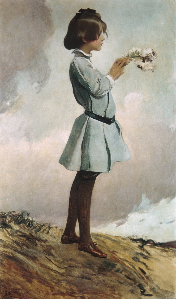 Geraldine Russell, 1902 tai 1903. tekijältä John White Alexander