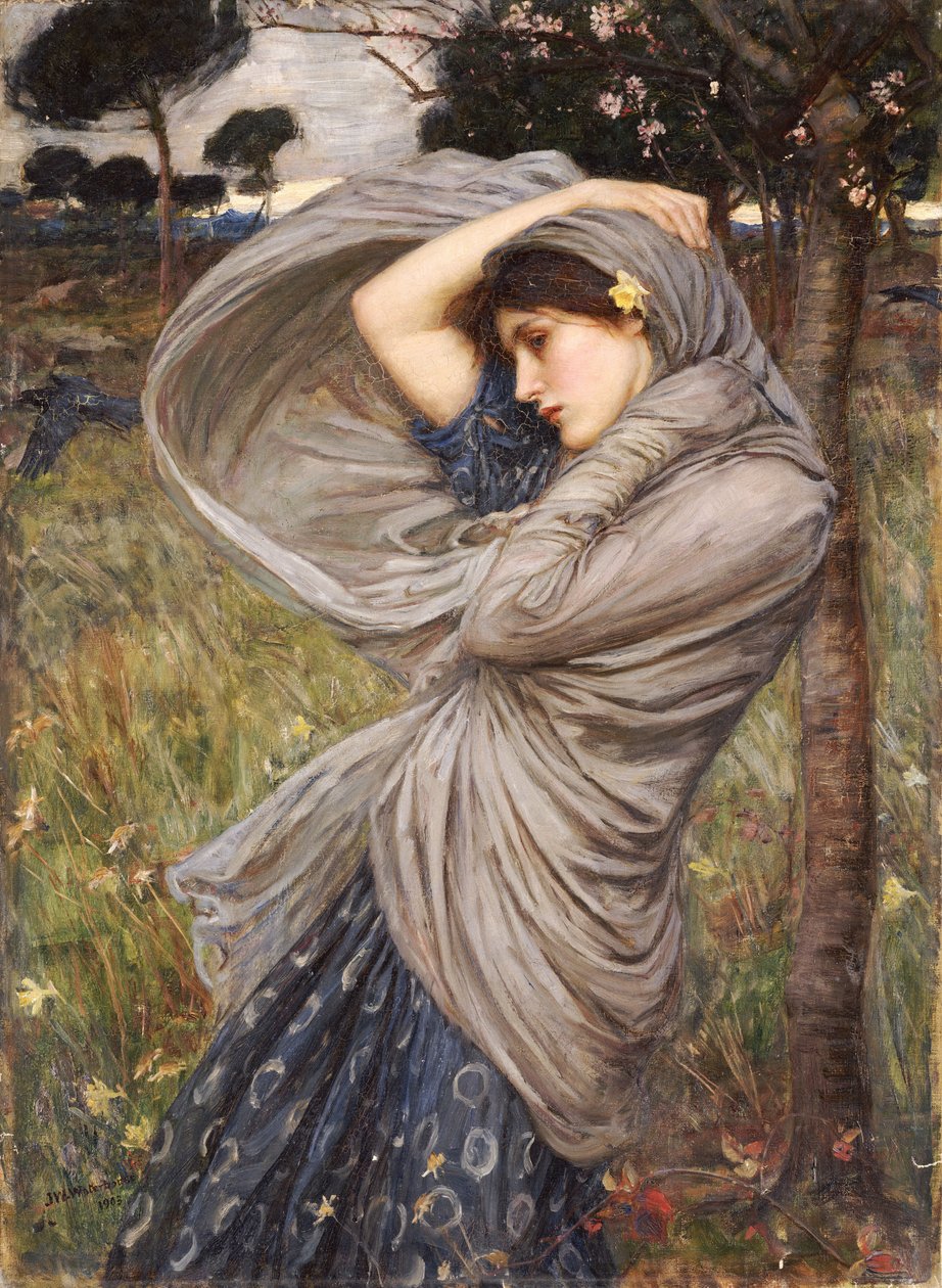 Boreas, 1903 tekijältä John William Waterhouse