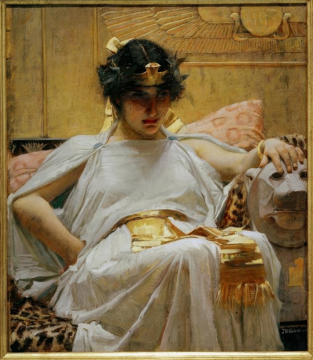 Kleopatra tekijältä John William Waterhouse